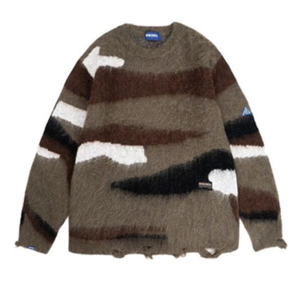 DESERT MOHAIR CREWNECK SWEATER