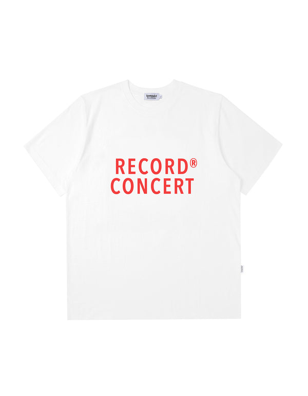 RECORD CONCERT LOGO T-SHIRT