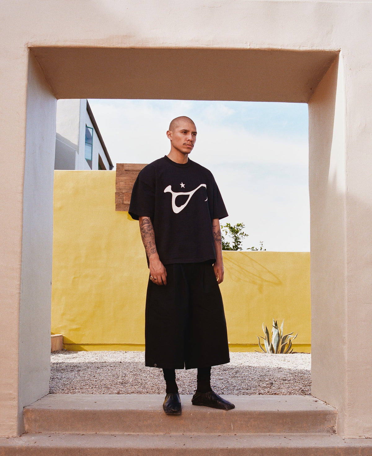 Art Community - Vintage Black Script Tee