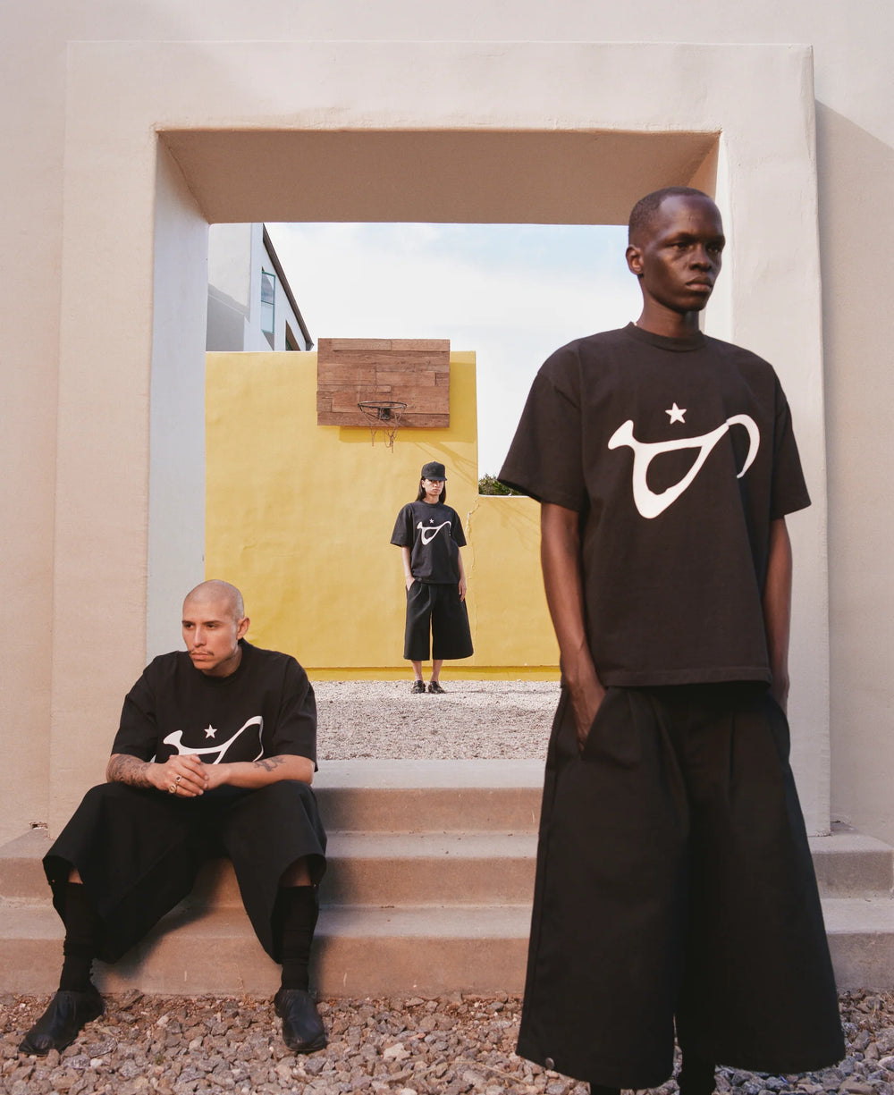 Art Community - Vintage Black Script Tee