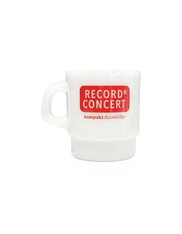 RECORD CONCERT MILK GLASS