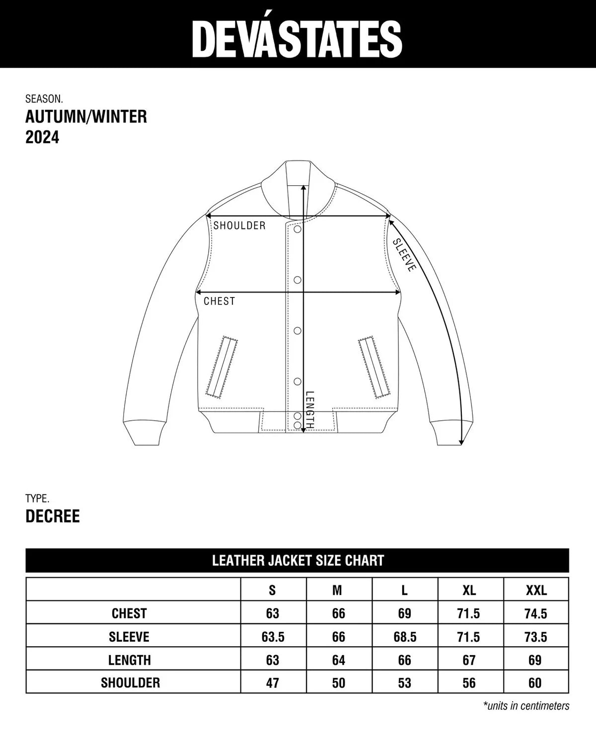 DECREE Leather Stadium Jacket [Brown]
