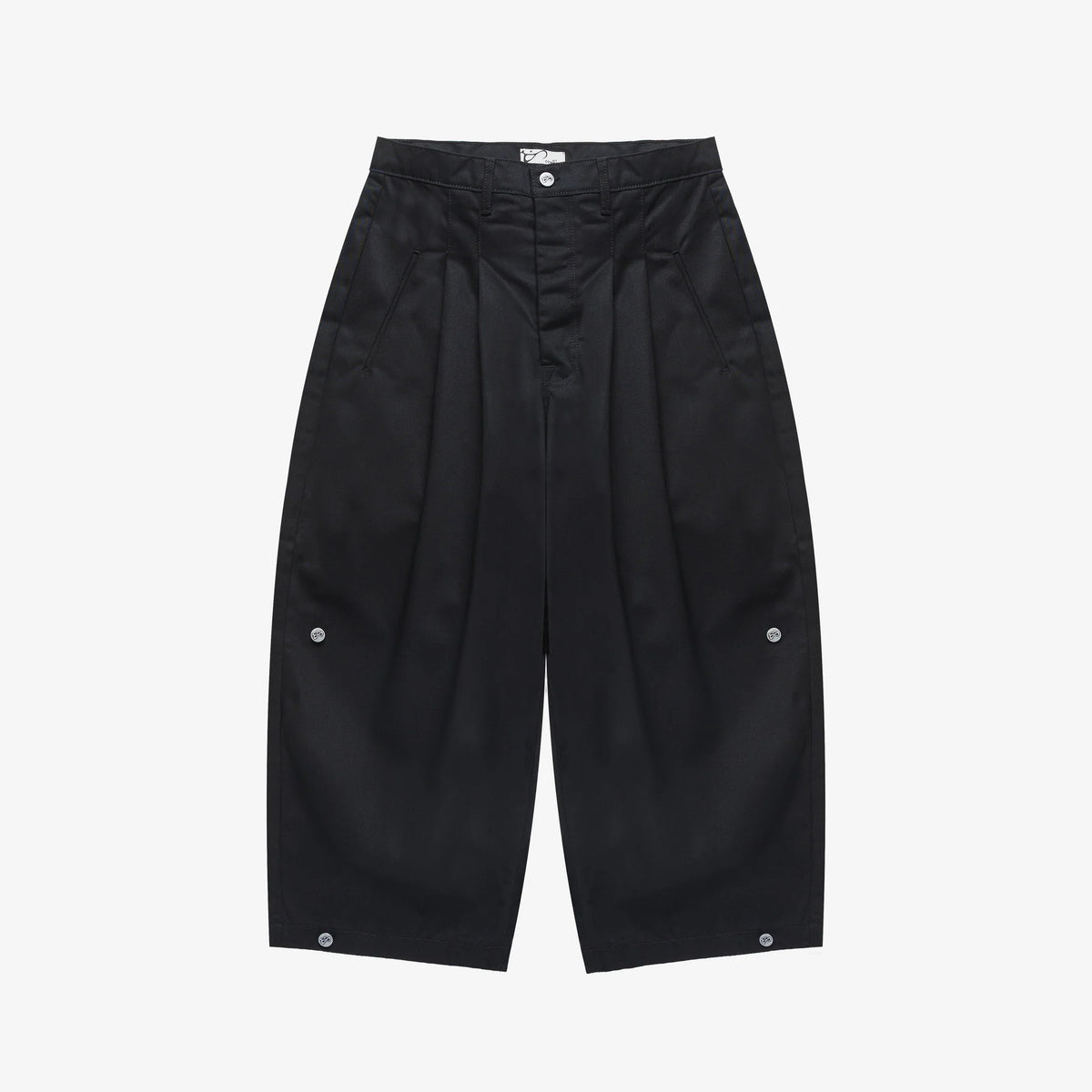 Black Japanese Twill Triptych Trouser