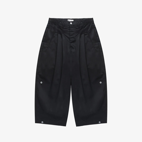 Black Japanese Twill Triptych Trouser