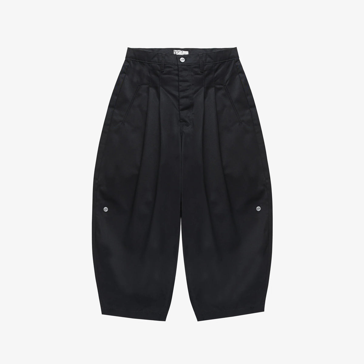 Black Japanese Twill Triptych Trouser