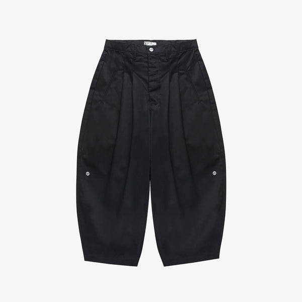 Black Japanese Twill Triptych Trouser