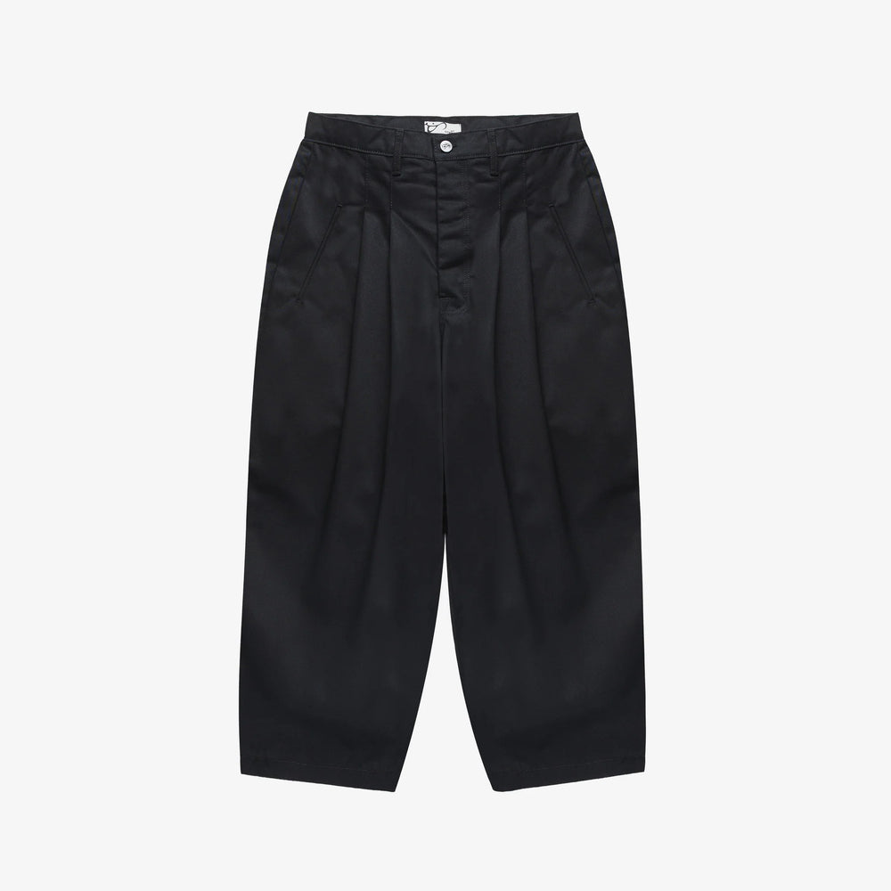 Black Japanese Twill Triptych Trouser