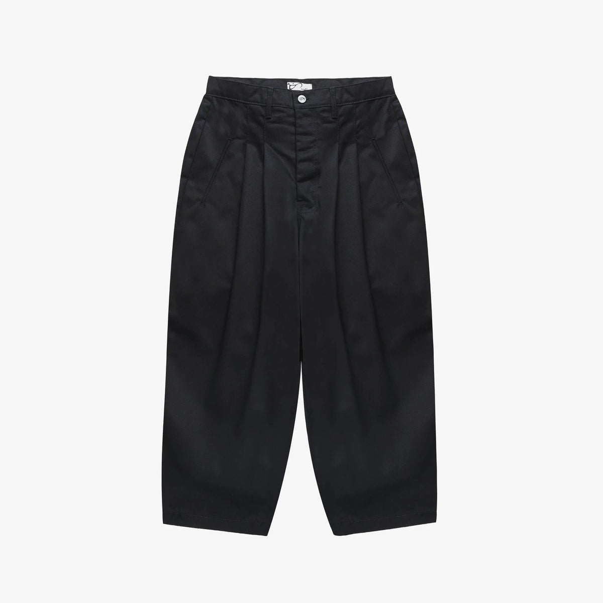 Black Japanese Twill Triptych Trouser