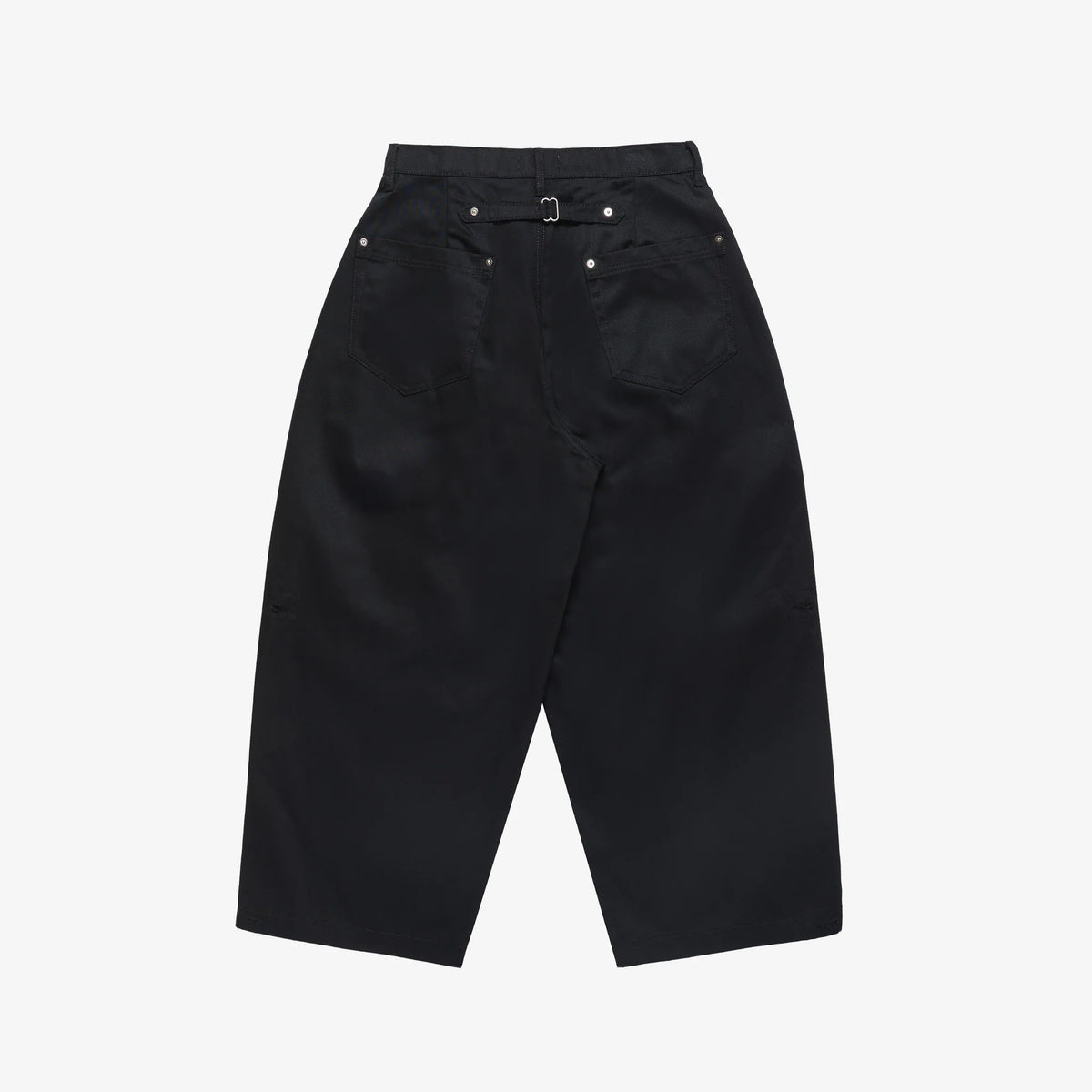Black Japanese Twill Triptych Trouser