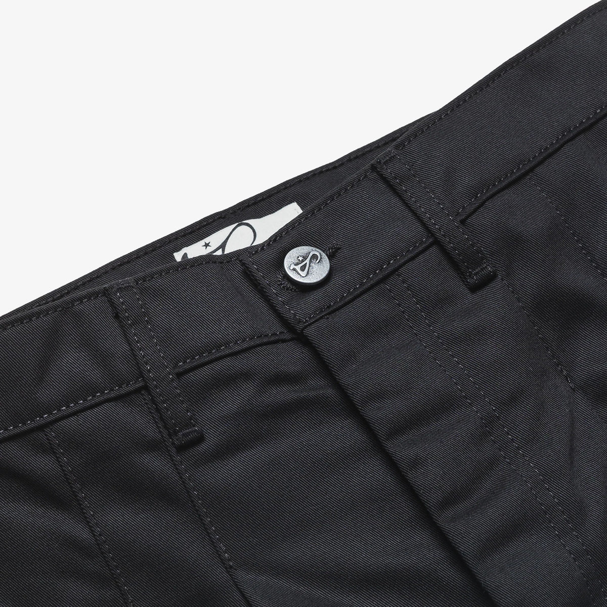 Black Japanese Twill Triptych Trouser