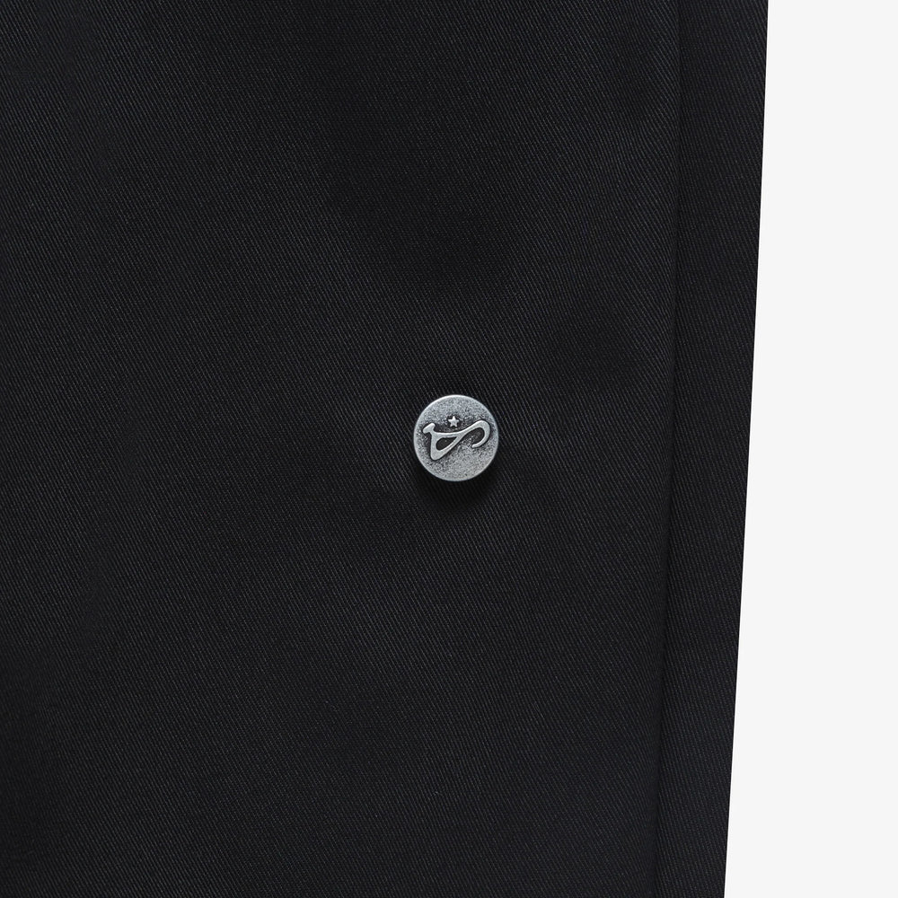 Black Japanese Twill Triptych Trouser