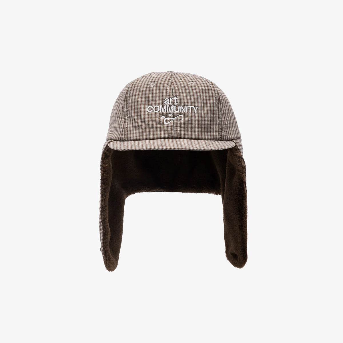PLAID PILOT SHORT BRIM CAP