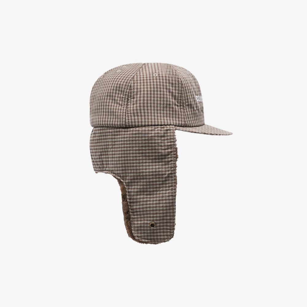 PLAID PILOT SHORT BRIM CAP