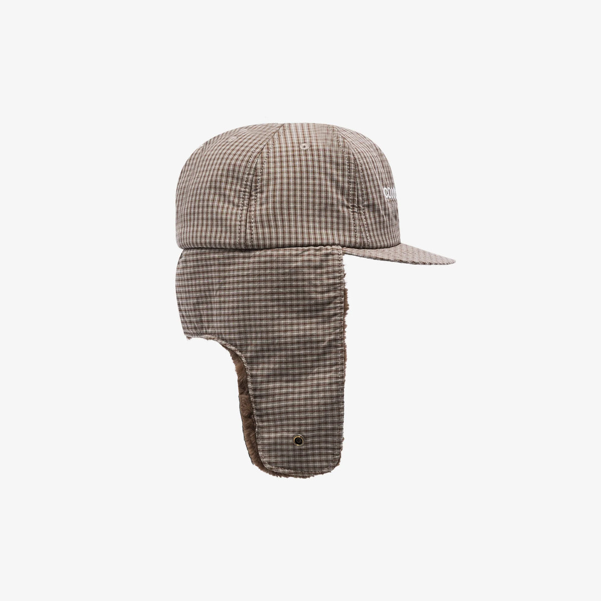 PLAID PILOT SHORT BRIM CAP