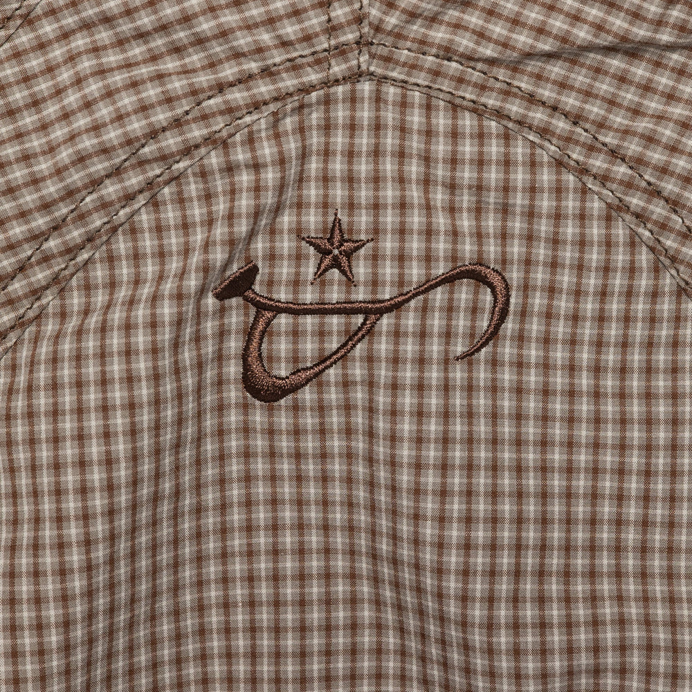 PLAID DOUBLE ZIP JAPANESE TRACK JACKET