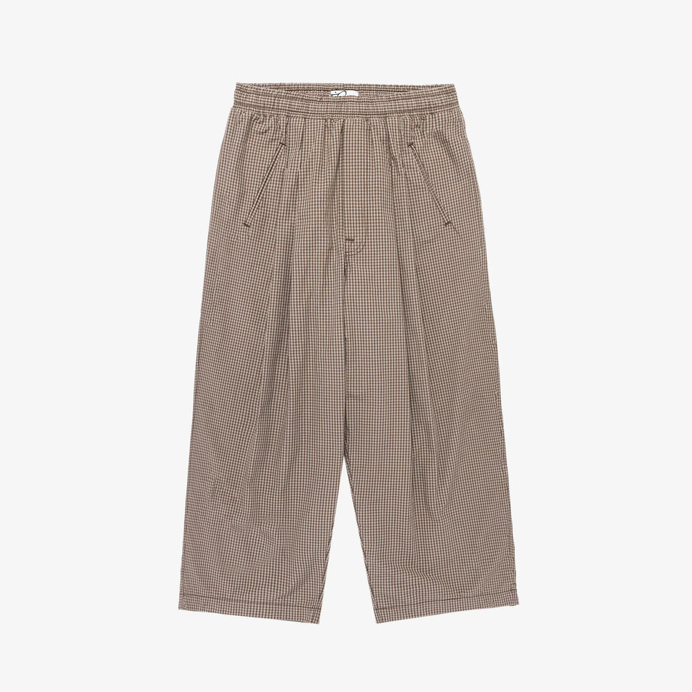 PLAID JAPANESE TRIPTYCH TRACK PANT