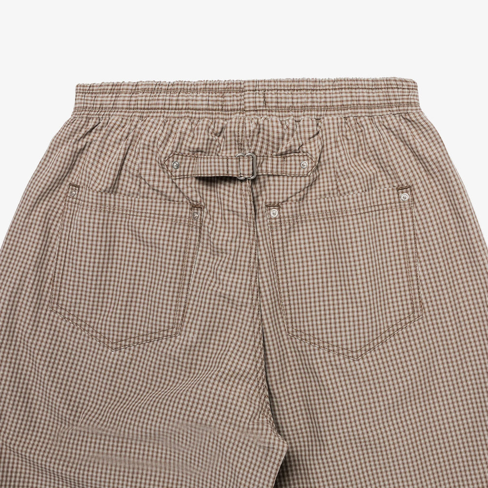 PLAID JAPANESE TRIPTYCH TRACK PANT