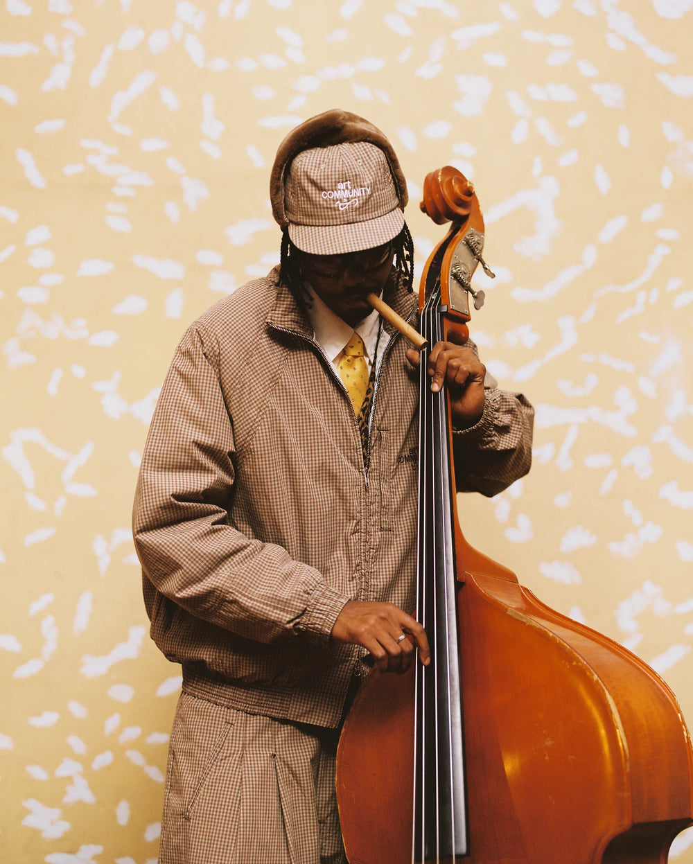 PLAID PILOT SHORT BRIM CAP