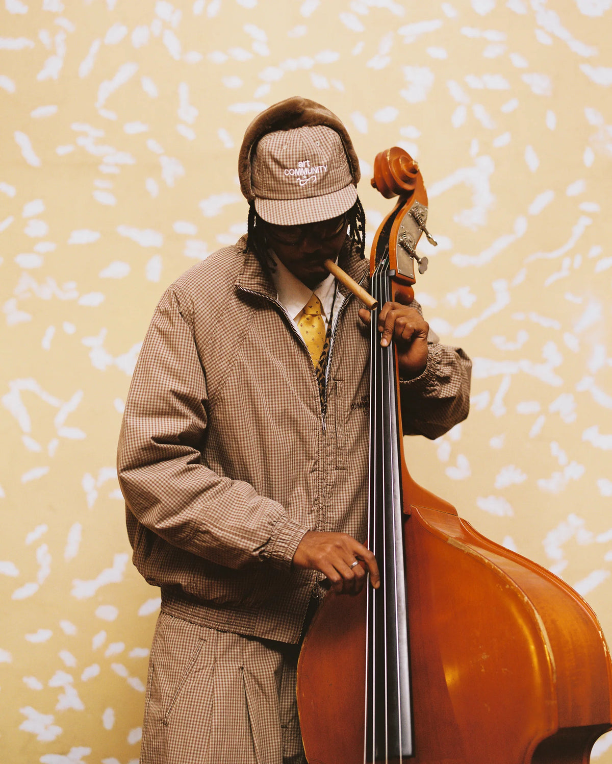 PLAID PILOT SHORT BRIM CAP