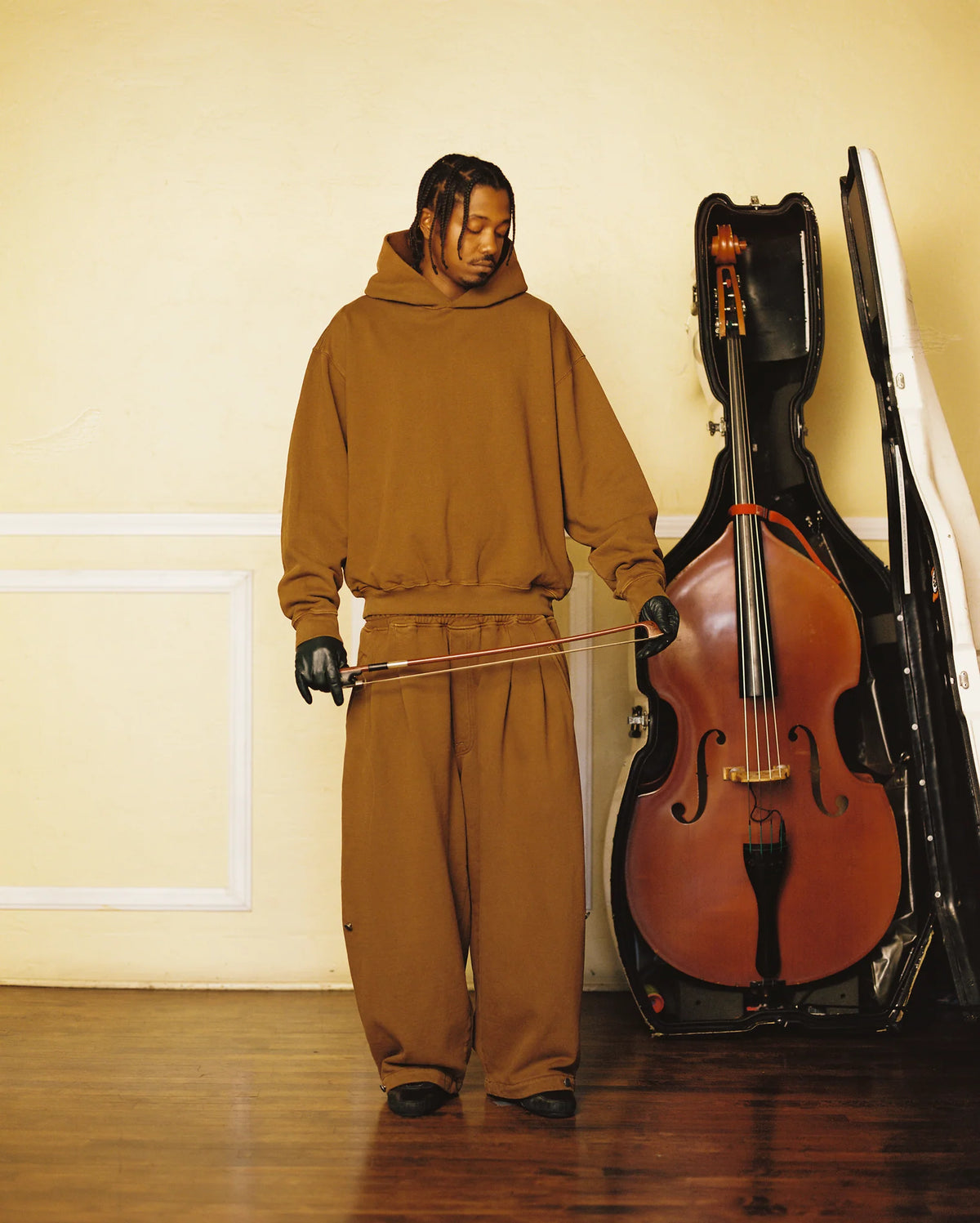 DEEP TAUPE STAPLE HOODIE