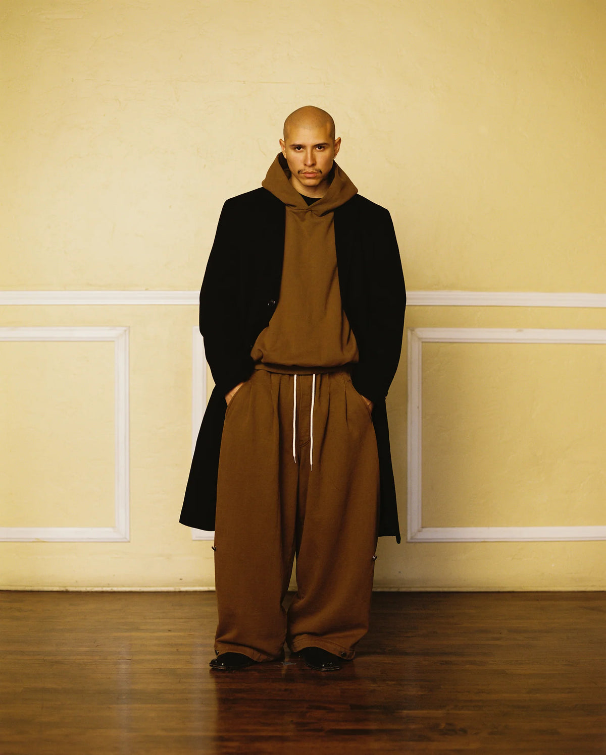 DEEP TAUPE TRIPTYCH SWEAT PANT