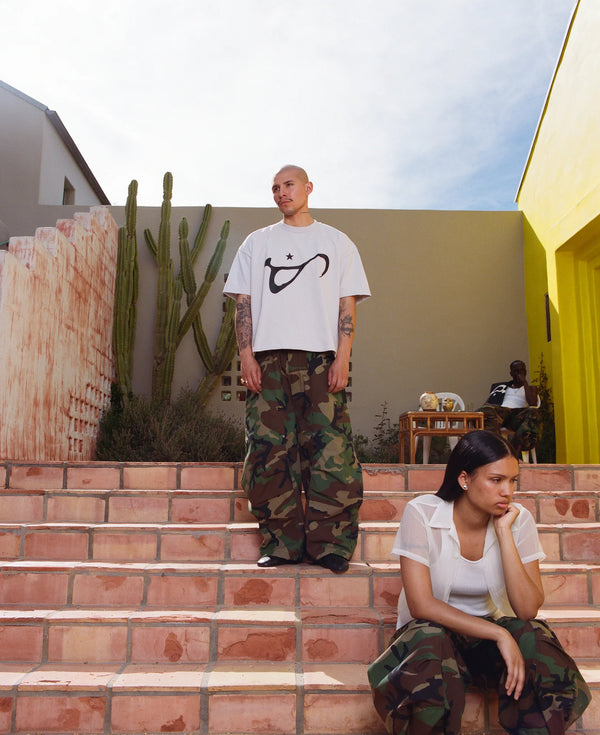 Art Community - Washed Cement Script Tee