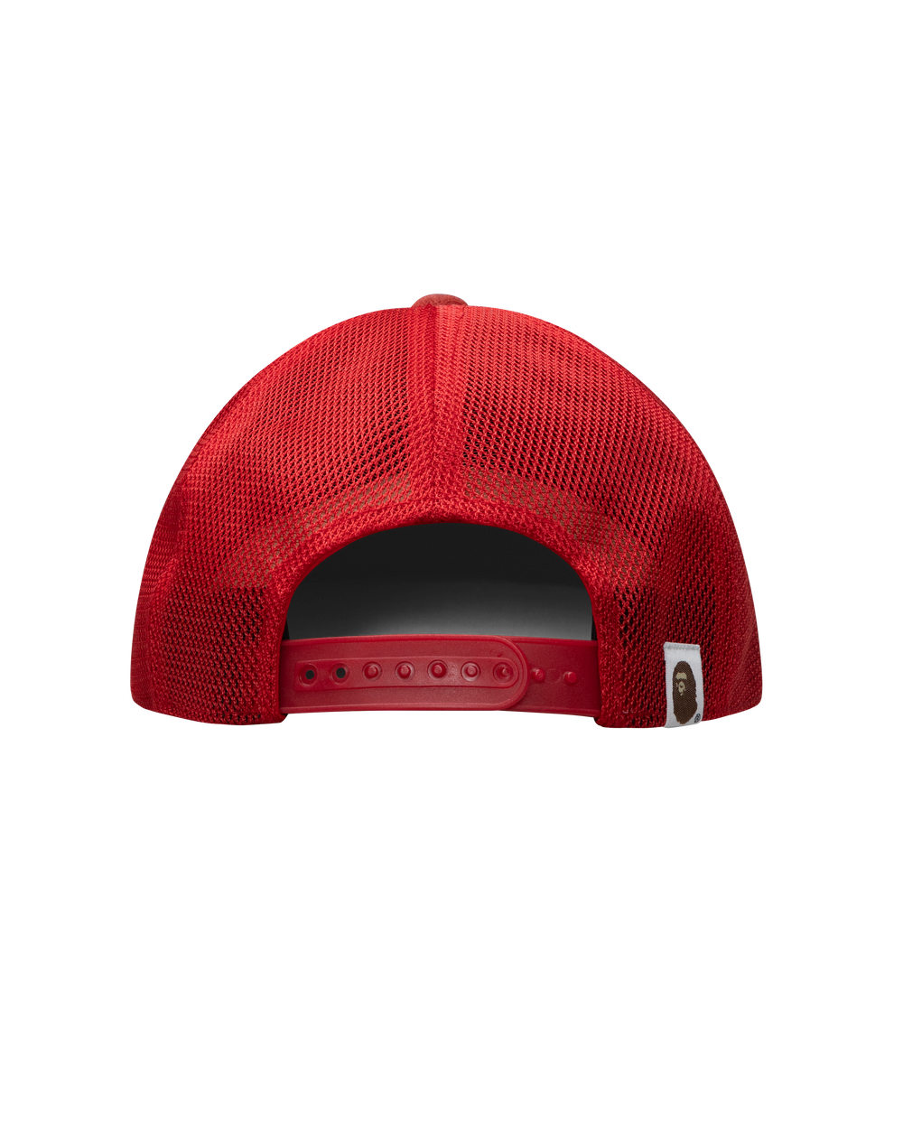 Bape Camo Mesh NYC Logo Cap 'Red'