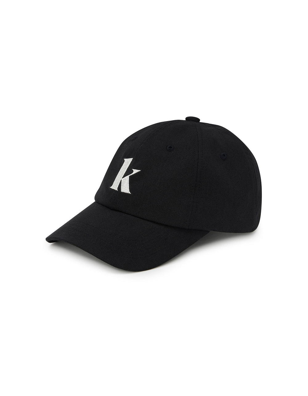 K LOGO CURVED CAP