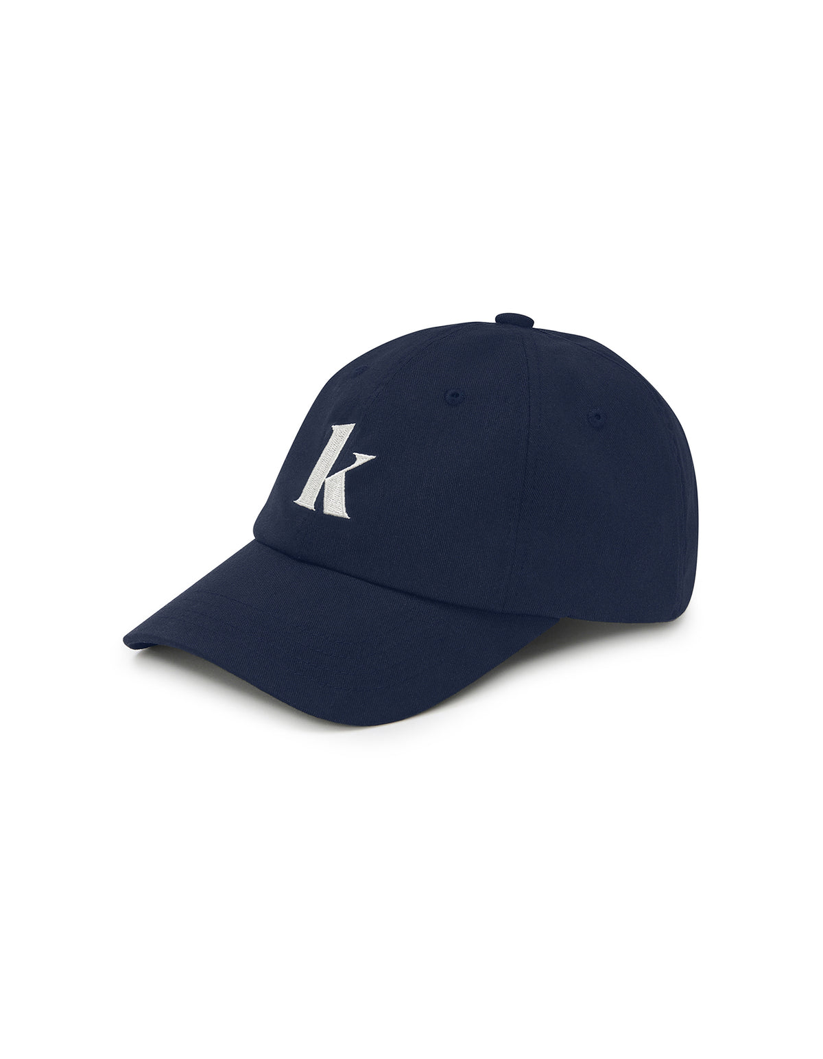 K LOGO CURVED CAP