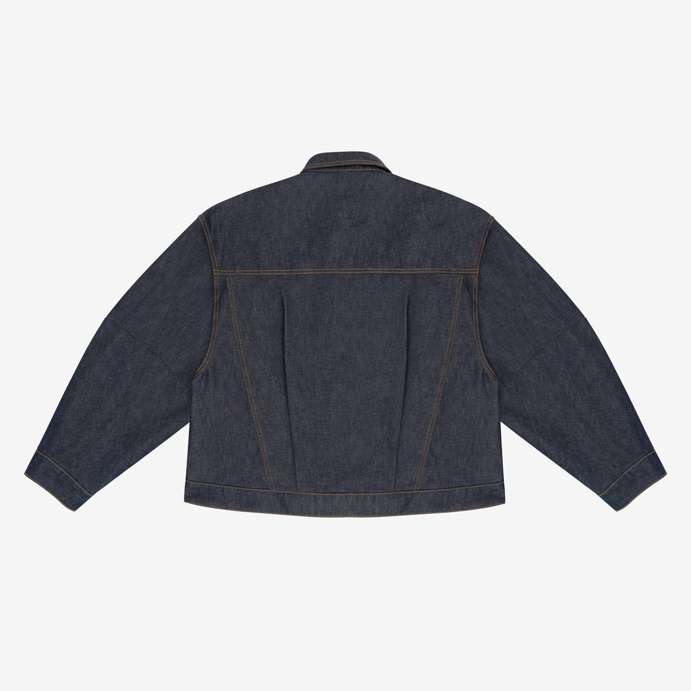 REVERSIBLE 7 POCKET JAPANESE DENIM JACKET