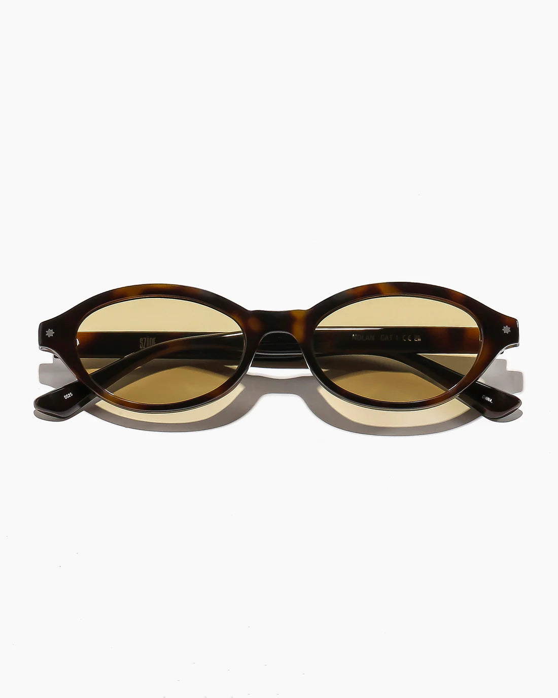 NOLAN ; MUSTARD TORTOISESHELL / CAPER