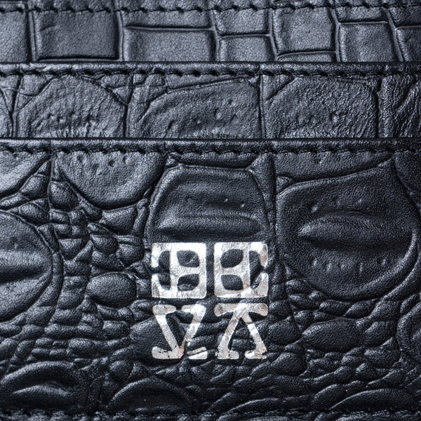 LEATHER CARD HOLDER [BLACK]