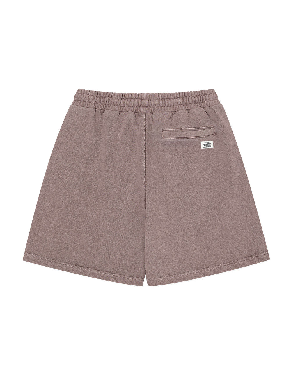 WASHED EMBROIDERED SHORTS