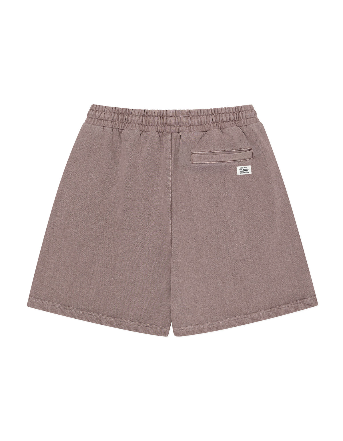 WASHED EMBROIDERED SHORTS