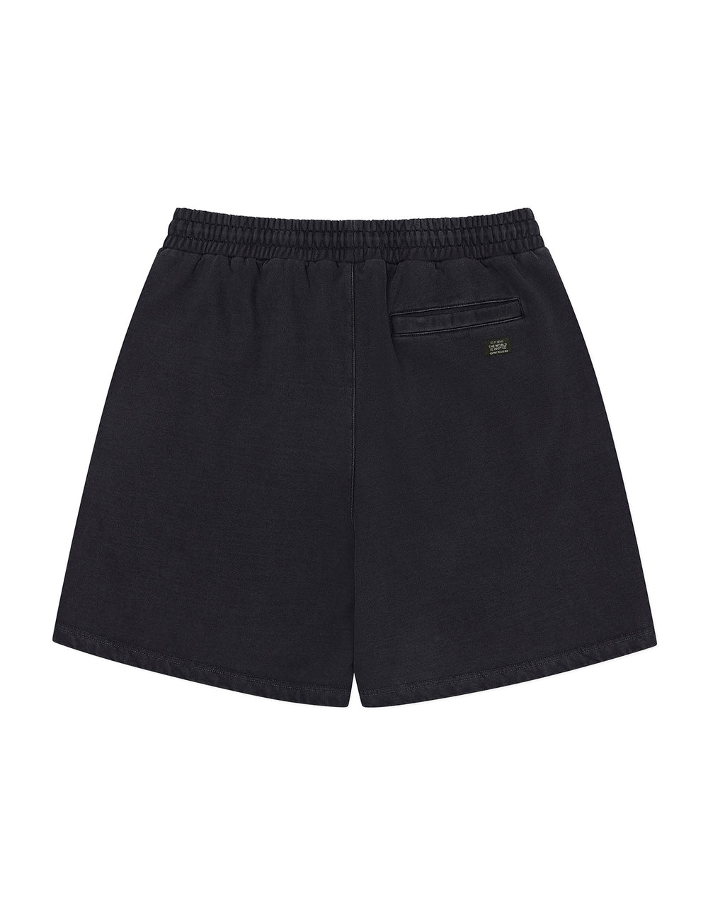 WASHED EMBROIDERED SHORTS