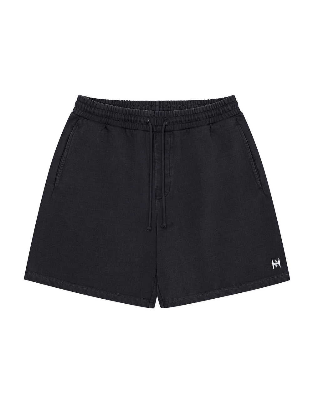 WASHED EMBROIDERED SHORTS
