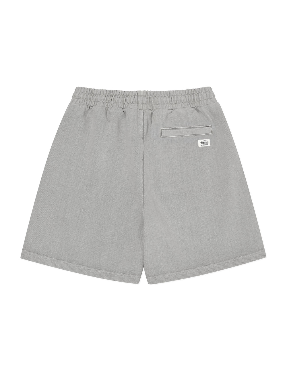 WASHED EMBROIDERED SHORTS