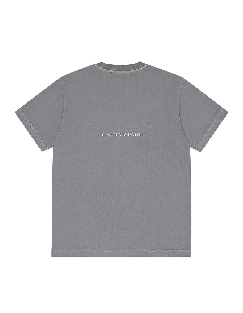 PIGMENT FLOCKED LOGO T-SHIRT