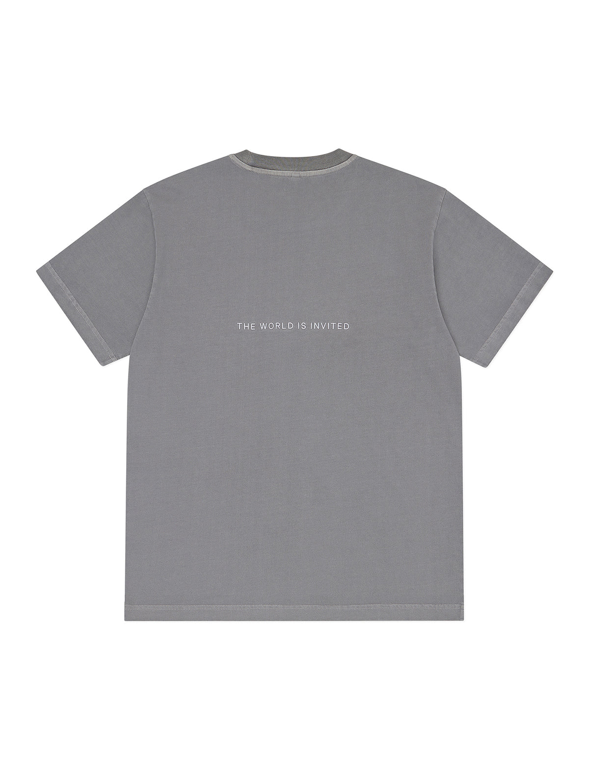 PIGMENT FLOCKED LOGO T-SHIRT
