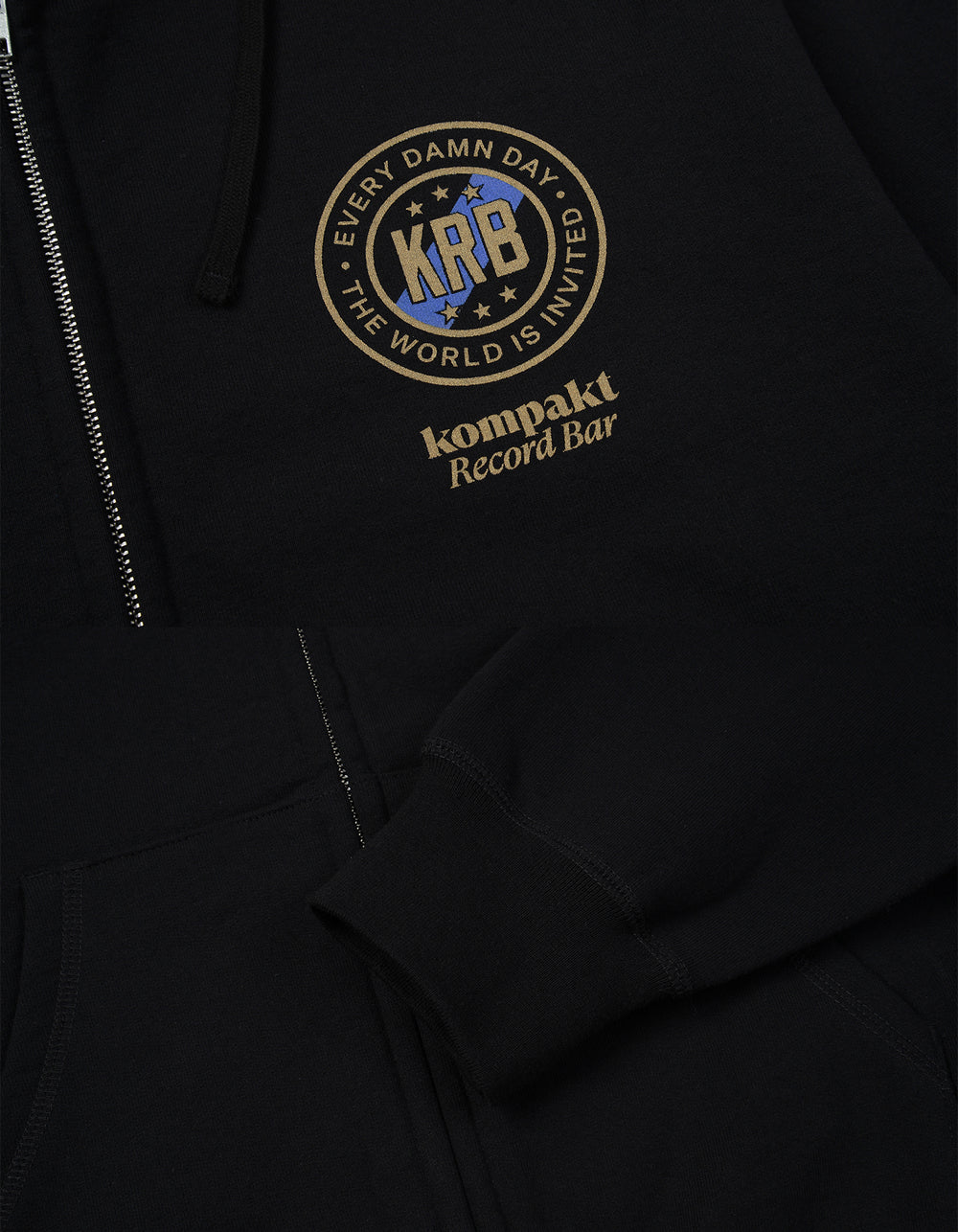KRB CRESTLOGO ZIP-UP HOODIE